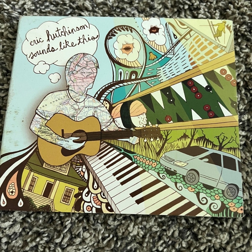 Eric Hutchinson Sounds Like This CD 2007 Warner Bros Records Pop Rock Digipak